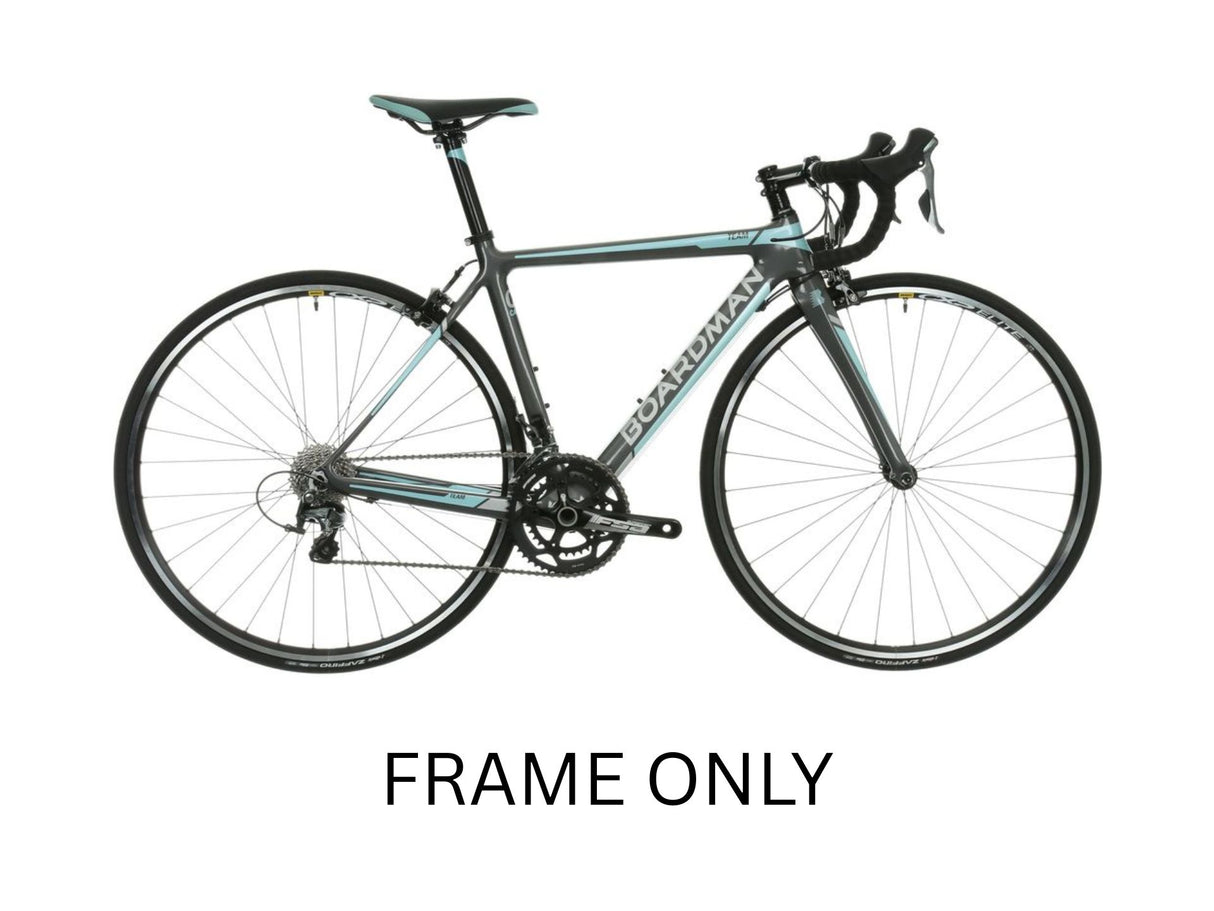 Boardman BBL Road Team Carbon Fibre Frame Only 700C 53 cm XL Silver Grey