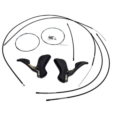 Shimano ST-4700 Tiagra 10-Speed Road Cycle Double STI Levers - Black