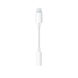Geniune Apple iPhone Lightning to 3.5 mm Headphone Jack Adapter - White