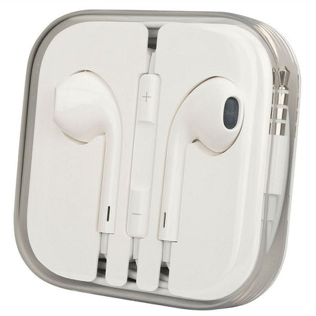Geniune Apple MNHF2ZM/A EarPods 3.5mm Headphone Plug and Mic/Remote - White