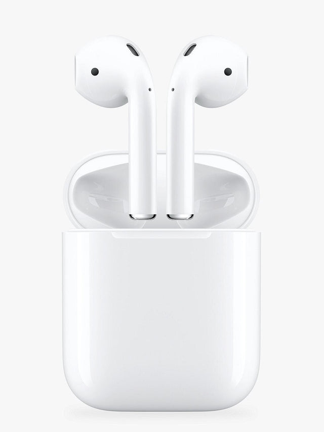 Apple AirPods 2nd Gen (2019) Bluetooth Earphones with Charging Case - White - Kazoop 