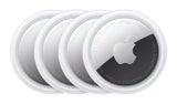 Apple AirTag With Built-in Speaker Bluetooth Tracker - Pack of 4 - White - Kazoop 