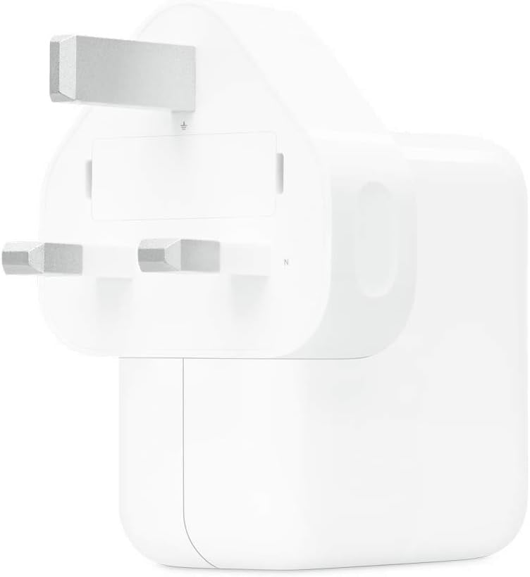 Genuine Apple MY1W2B/A 30 W USB Type-C Fast Charging Power Adapter - White