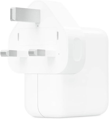 Genuine Apple MY1W2B/A 30 W USB Type-C Fast Charging Power Adapter - White