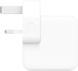 Genuine Apple MY1W2B/A 30 W USB Type-C Fast Charging Power Adapter - White