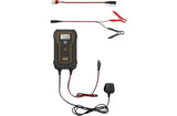 Halfords Advanced 6A Car Smart Battery LCD Charger & Maintainer - Black