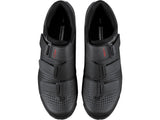 Shimano XC1 Mens Synthetic Leather Straps MTB Cycling Shoes Size 44 EU Black