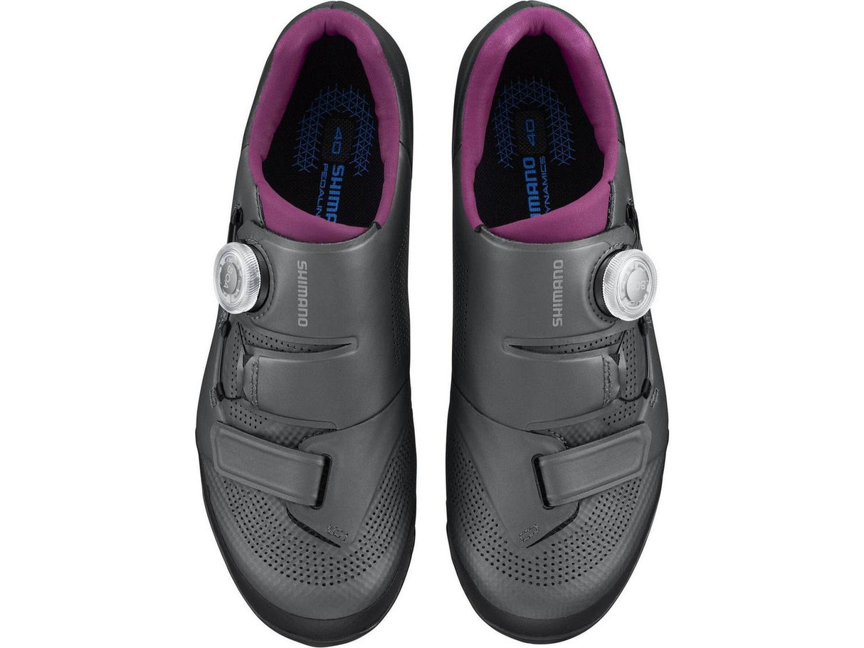 Shimano XC502W Women's Synthetic BOA Closure SPD MTB Cycling Shoes 40 - Grey