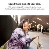 Google Pixel Buds A-Series True Wireless Bluetooth Earbuds - White