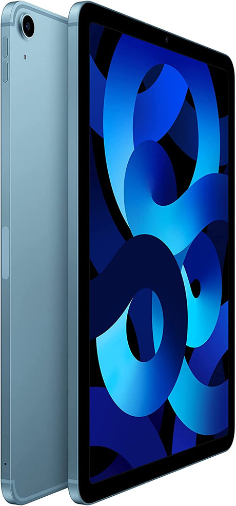 Apple MM6U3B/A iPad Air 5th Gen 10.9" Tablet Wi-Fi + Cellular 64GB 2022 Blue