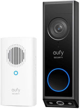 Eufy E340 2K Dual Cameras Home Security Smart Video Doorbell with Chime