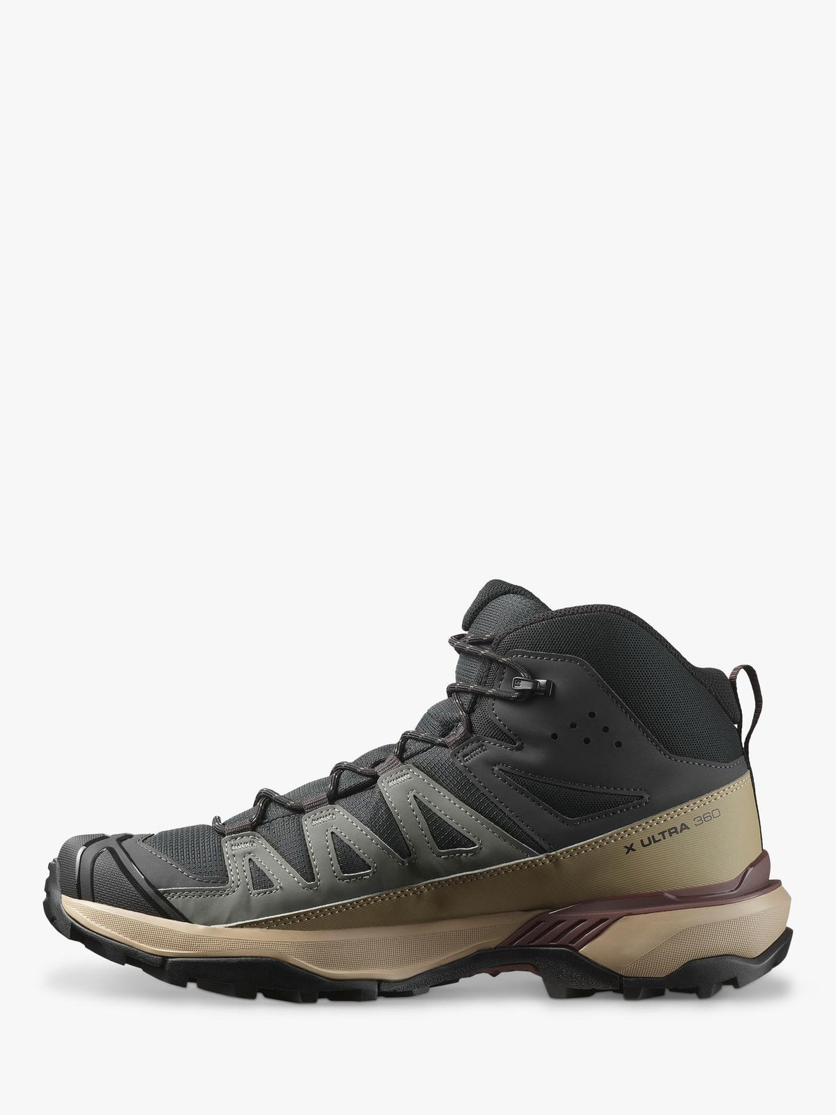 Salomon Men's X Ultra 360 Mid Gore-Tex Hiking Shoes - Phantom/Desert - UK 11