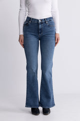FRAME The Icon Women's High Rise Super Stretch Jeans - Dark Blue - Size 28
