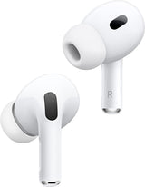 Apple MTJV3ZM/A AirPods Pro 2nd Gen 2023 with MagSafe Charging Case - White - Kazoop 