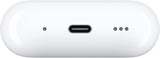 Apple MTJV3ZM/A AirPods Pro 2nd Gen with MagSafe Charging Case 2023 - White - Kazoop 