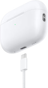 Apple MTJV3ZM/A AirPods Pro 2nd Gen with MagSafe Charging Case 2023 - White - Kazoop 