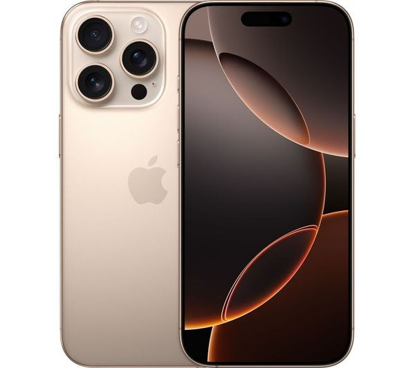 Apple iPhone 16 Pro 5G Smartphone 512GB Unlocked SIM-Free - Desert Titanium