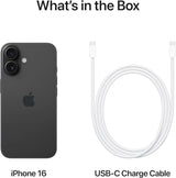 Apple iPhone 16 128GB 6.1in A18 5G SIM & eSIM Unlocked Smartphone - Black