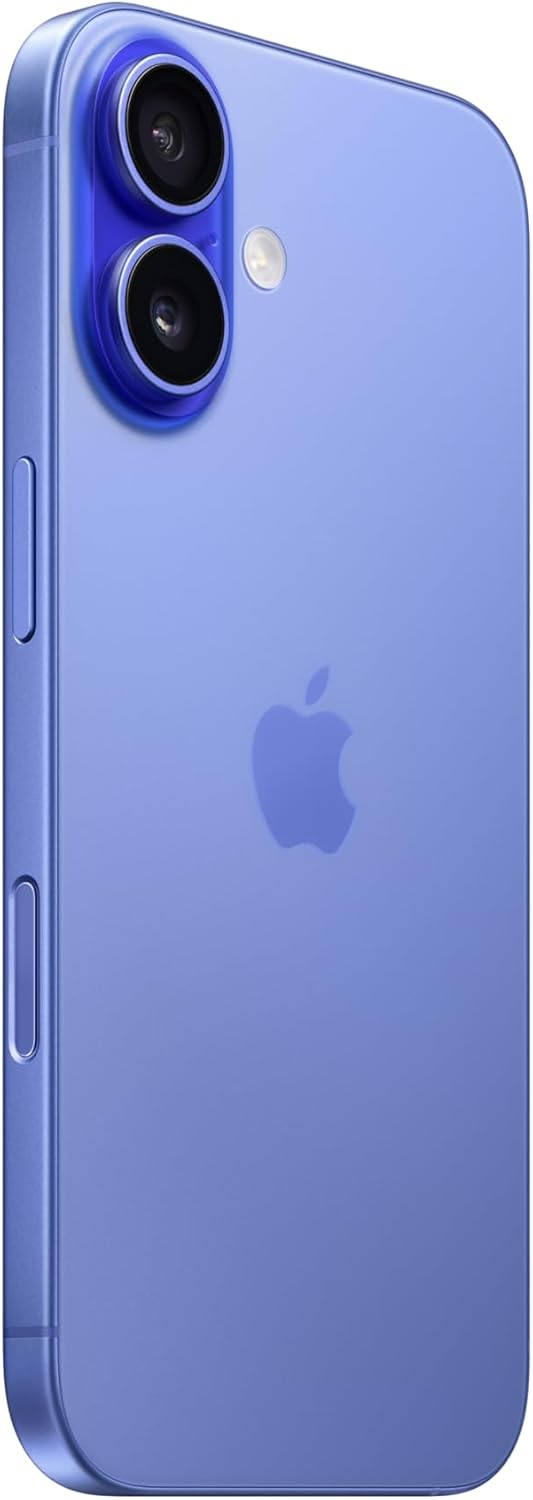Apple iPhone 16 128GB 5G SIM-Free Smartphone Unlocked Dual-SIM - Ultramarine