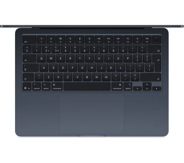 Apple MW123B/A MacBook Air 2025 M4 16GB RAM 256GB SSD 13.6'' Laptop Midnight