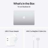 Apple MacBook Air 2025 15.3'' M4 Chip 16GB RAM 512GB SSD Laptop - Silver