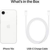 Apple iPhone 16e 5G 6.1'' iOS AI Smartphone 128GB SIM-Free Unlocked - White