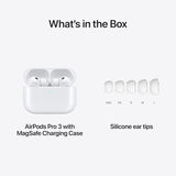 Apple AirPods Pro 3 Bluetooth Headphones with MagSafe Charging Case - White
