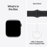 Apple Watch Series 11 42mm GPS Smartwatch - Space Grey/Black Sport Band S/M