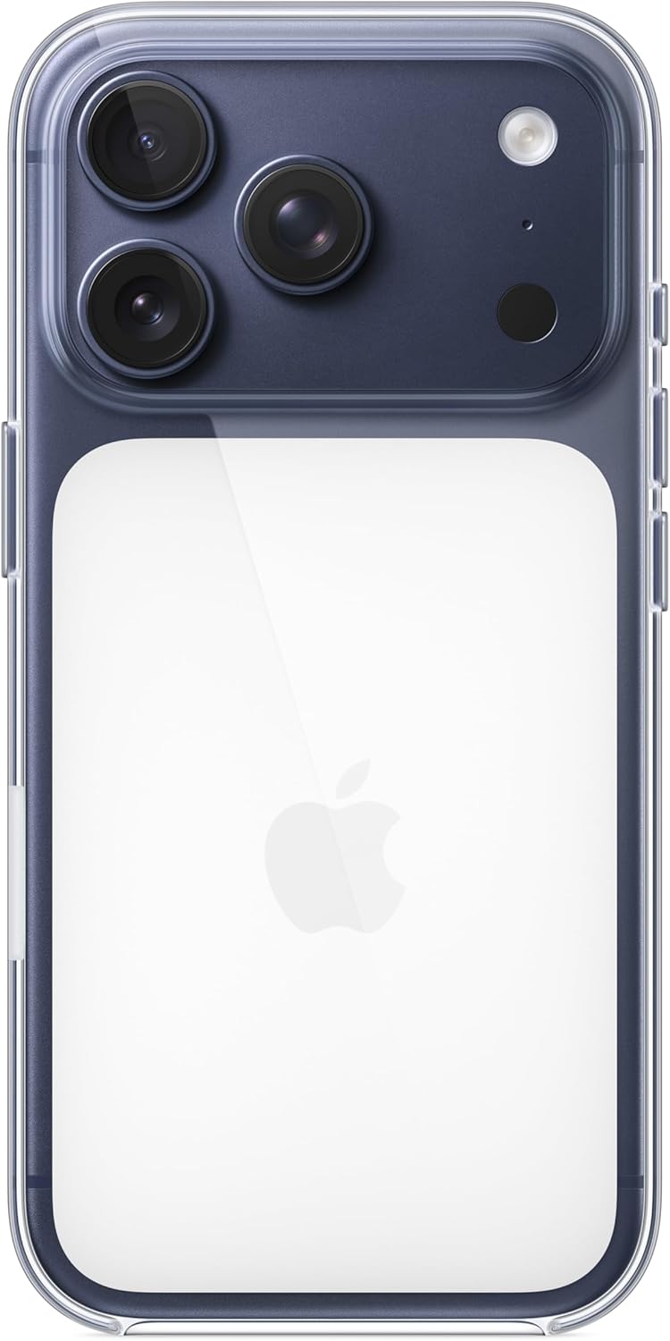 Geniune Apple MGFT4ZM/A iPhone 17 Pro Scratch-Resistant Clear MagSafe Case
