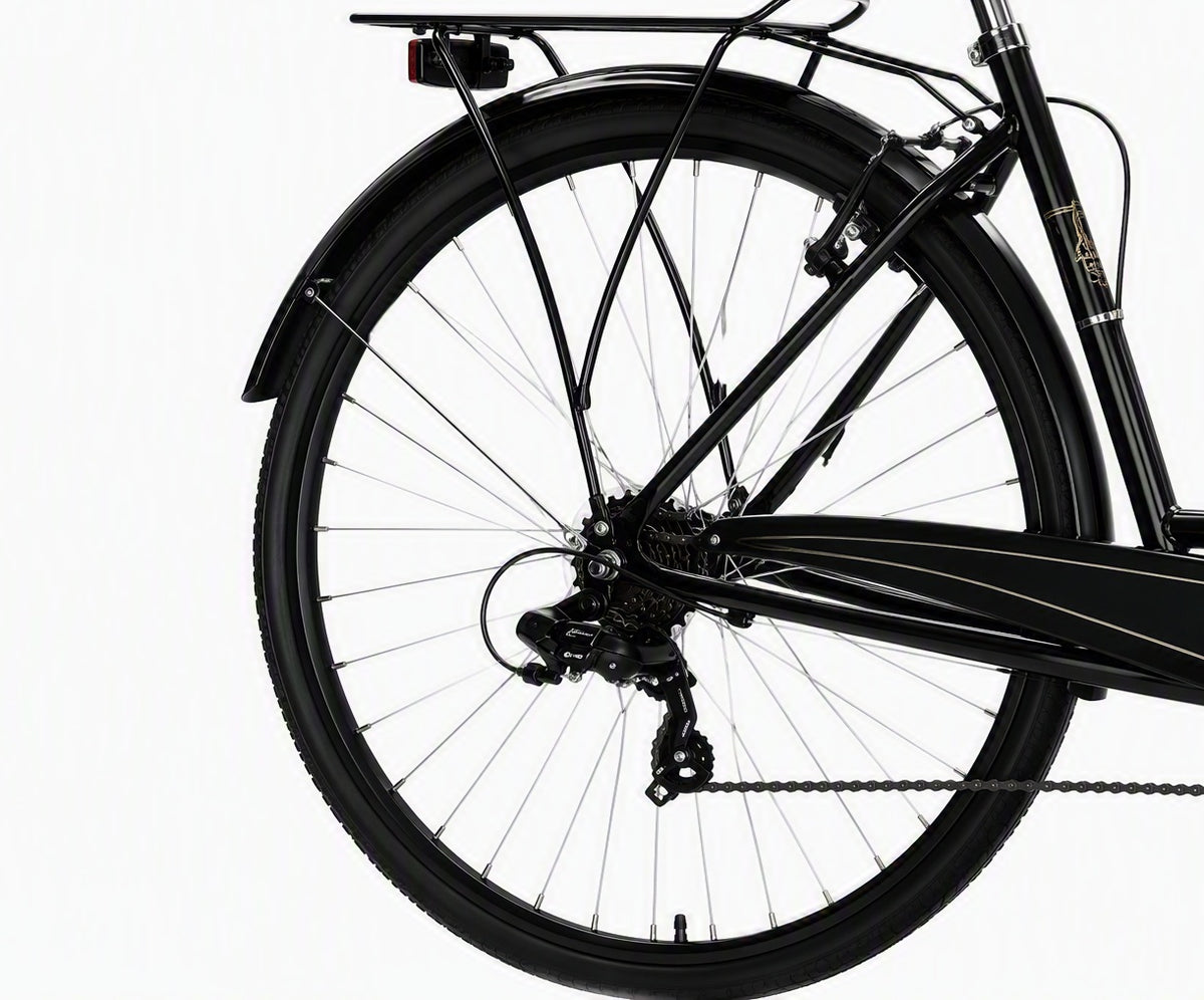 Pendleton Somerby Hybrid Bike 19" Frame 700C Rear Wheel Only - Black