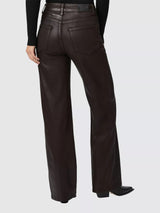 PAIGE Sasha Women's Mid Rise Wide Jeans - Chicory Coffee - Size 26/UK 8-10