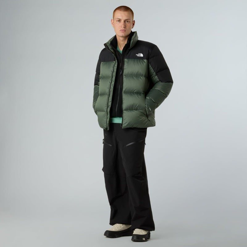 The North Face Diablo Down 2.0 Water Repellent Jacket - Bark Mist/Black - XL