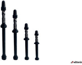 Vittoria Multiway Alloy 80mm Bike Pair Cycling Tubeless Presta Valve - Black