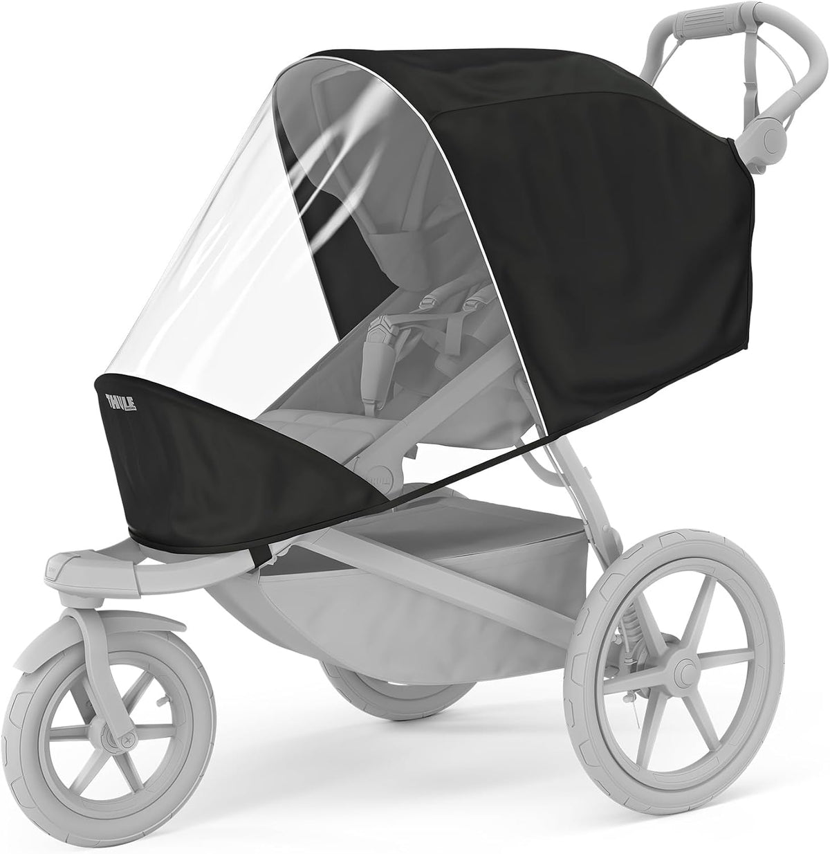Thule Urban Glide 3 Waterproof Single Stroller Rain Cover Pushchair - Black
