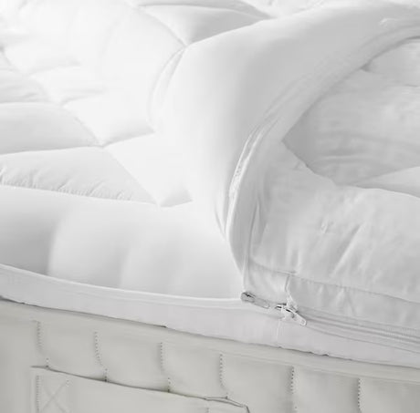 John Lewis Soft Touch Washable Dual Layer 6cm Deep Mattress Topper - King