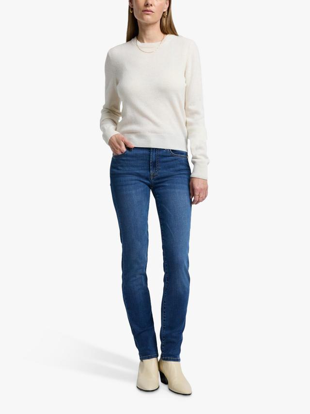 7 For All Mankind Roxanne B(Air) Mid-Rise Skinny Jeans - Duchess - Size 32