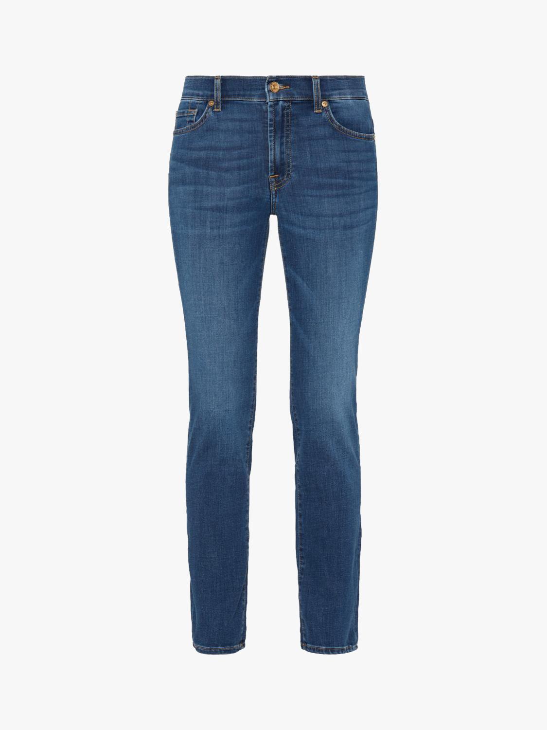 7 For All Mankind Roxanne B(Air) Mid-Rise Skinny Jeans - Duchess - Size 32