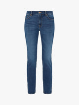 7 For All Mankind Roxanne B(Air) Mid-Rise Skinny Jeans - Duchess - Size 32