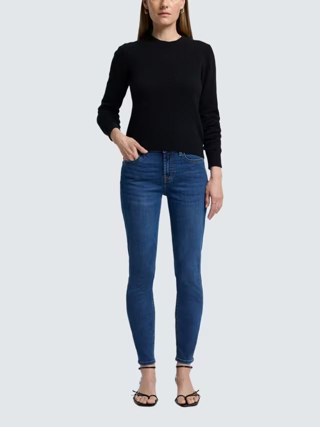 7 For All Mankind Women's B(Air) Skinny Plain Denim Jeans - Duchess - 28