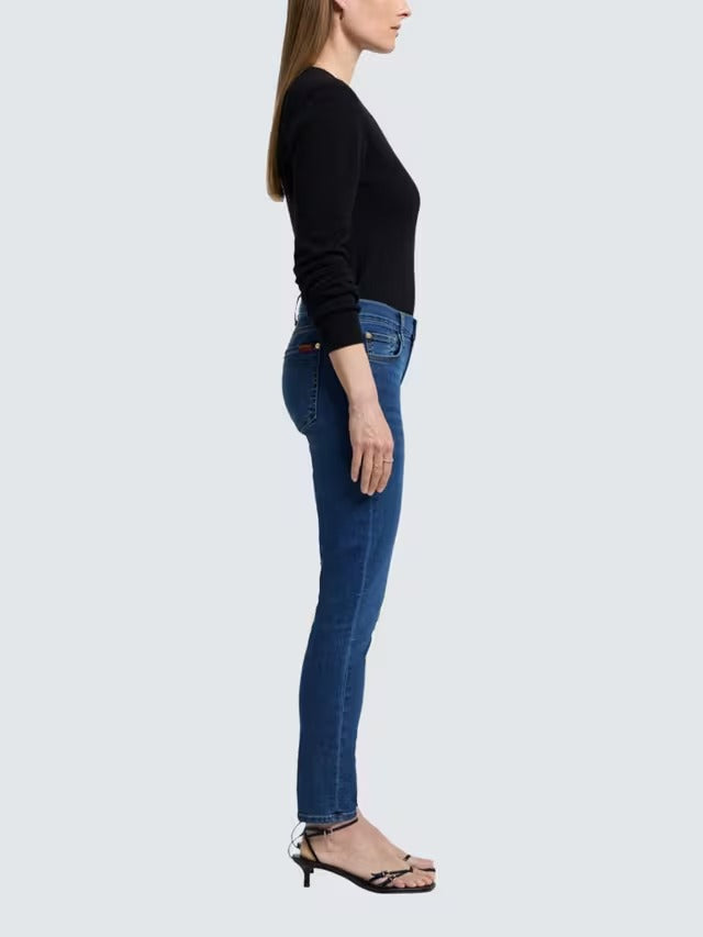 7 For All Mankind Women's B(Air) Skinny Plain Denim Jeans - Duchess - 28