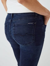 7 For All Mankind Women's Kimmie Bair Straight Jeans - Park Avenue - Size 29