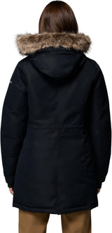 Columbia Women's Little Si II Waterproof Hooded Parka Jacket Black - Medium