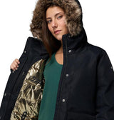 Columbia Women's Little Si II Waterproof Hooded Parka Jacket Black - Medium