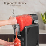 Haden 214829 Frozen Drinks Maker 1.9L Countertop Slush Machine - Black