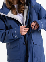Red Unisex EVO Pro Slimline Waterproof Changing Robe Jacket - Blue - Small