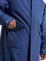 Red Unisex EVO Pro Slimline Waterproof Changing Robe Jacket - Blue - Small