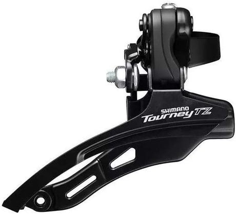 Shimano FD-TZ500 Front Derailleur 6 Speed 31.8mm 66/69 - 42T Top Pull Black
