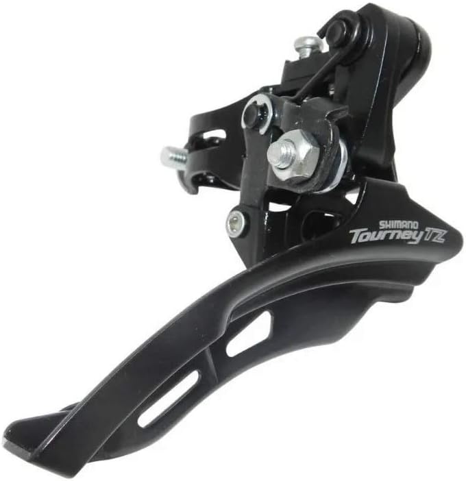 Shimano FD-TZ500 Front Derailleur 6 Speed 31.8mm 66/69 - 42T Top Pull Black