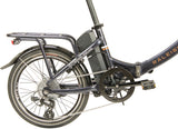 Raleigh Stow-E-Way Folding Compact 7 Speed 20" Wheel Alloy E--Bike - Dark Blue