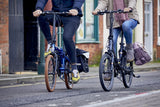 Raleigh Stow-E-Way Folding Compact 7 Speed 20" Wheel Alloy E--Bike - Dark Blue